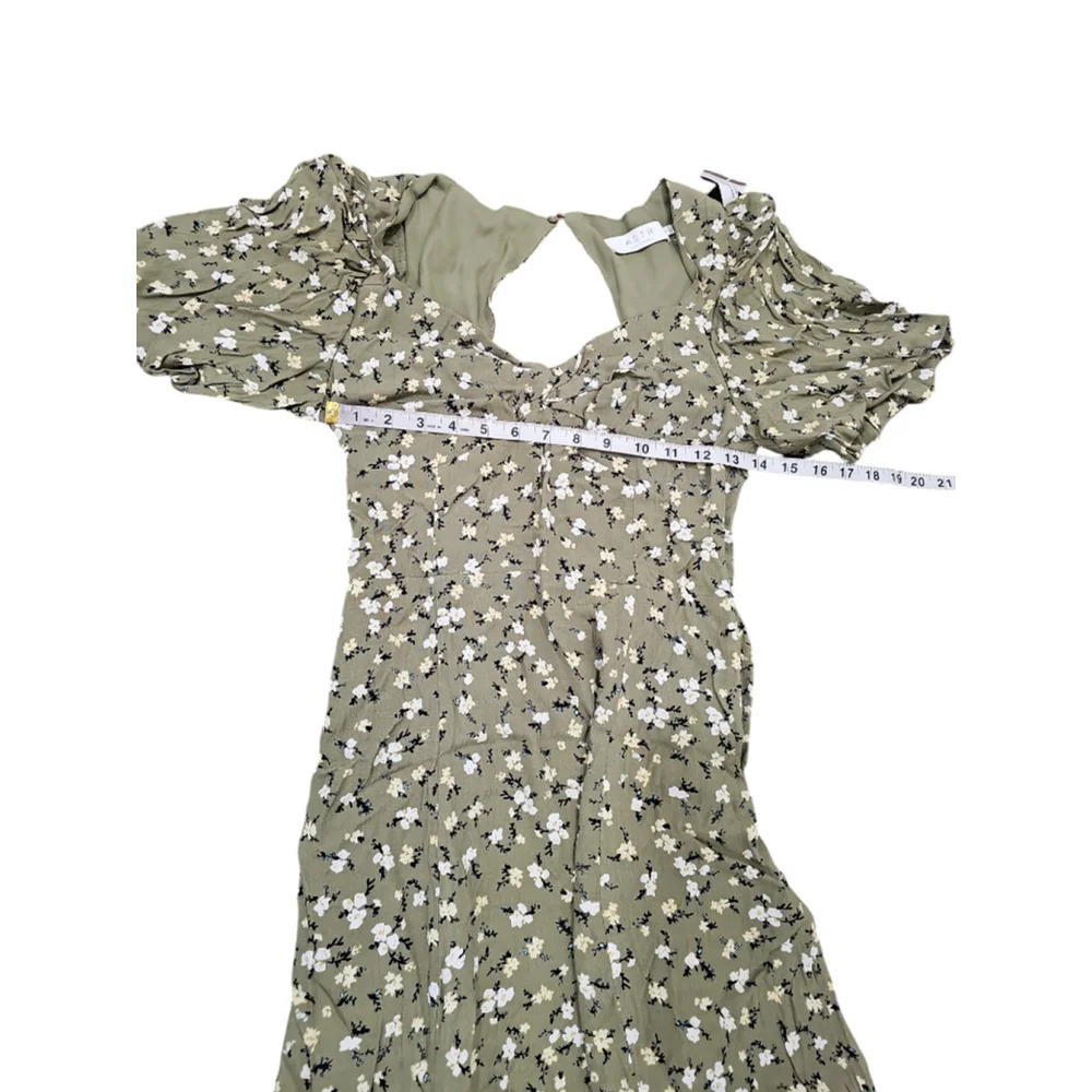 Women's ASTR the Label Green Floral Dress Size S - Picture 11 of 13